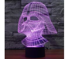 Beling 3D lámpa, Darth Vader , 7 színű S1