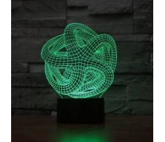 Beling 3D lámpa, Polip 2, 7 színű S100