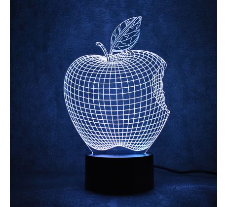 Beling 3D lámpa, Apple, 7 színű S118