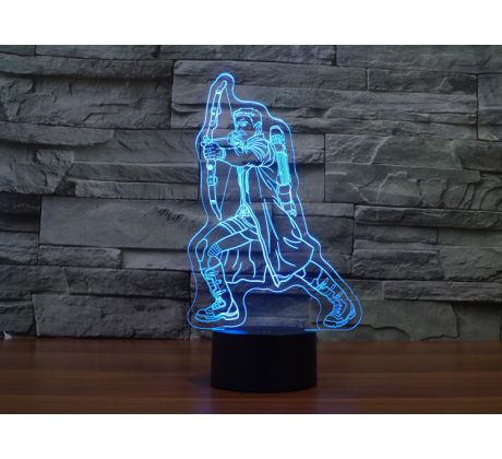 Beling 3D lámpa, Hawkeye, 7 színű S133