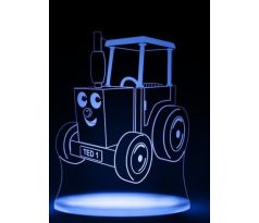 Beling 3D lámpa, Traktor, 7 színű S140