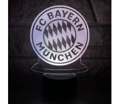 Beling 3D lámpa, FC Bayern München, 7 színű S191