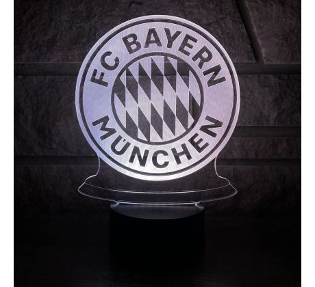 Beling 3D lámpa, FC Bayern München, 7 színű S191