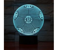 Beling 3D lámpa, Labda Chelsea logóval, 7 színű S194