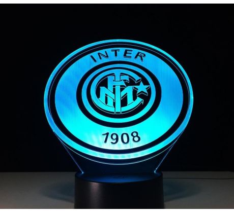 Beling 3D lámpa, Inter Miláno, 7 színű S202