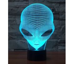 Beling 3D lámpa,Földönkívüli, 7 színű S235
