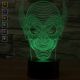 Beling 3D lámpa, Goblin, 7 színű S309