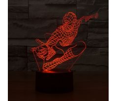 Beling 3D lámpa, Spider Man 2, 7 színű S310