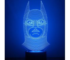 Beling 3D lámpa,  Batman 2, 7 színű S348