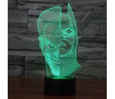 Beling 3D lámpa, Joker vs Batman, 7 színű S350