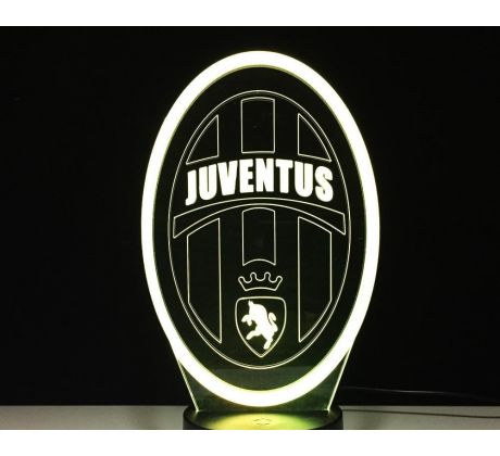 Beling 3D lámpa, Juventus, 7 színű S374