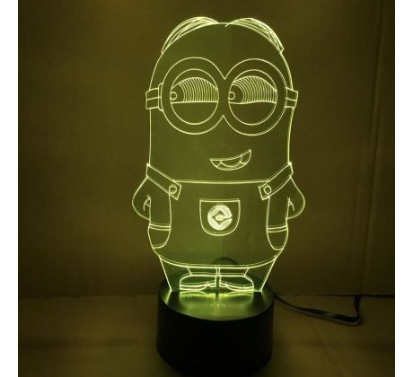 Beling 3D lámpa, Mimon, 7 színű S424