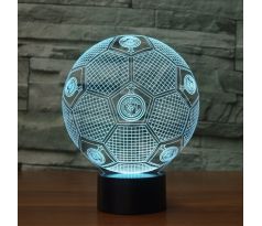 Beling 3D lámpa, Inter Milano labda , 7 színű S466