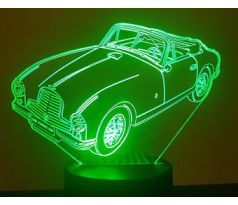 Beling 3D lámpa, Aston martin, 7 színű S473