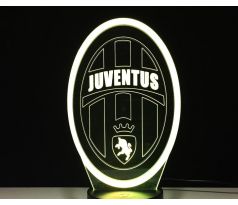 Beling 3D lámpa, Juventus, 7 színű S50