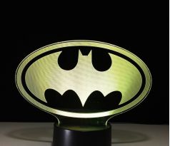 Beling 3D lámpa, Batnam logo , 7 színű S495