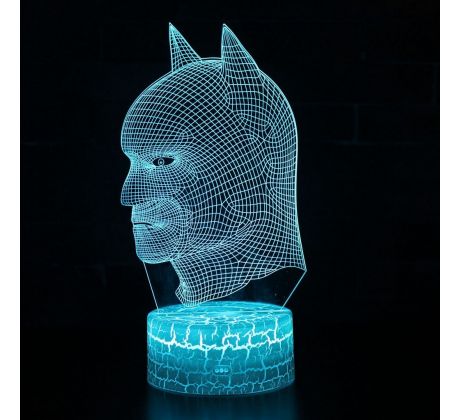 Beling 3D lámpa, Batman, 7 színű S75