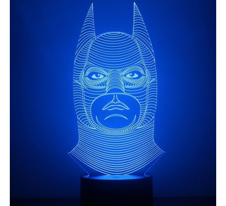 Beling 3D lámpa, Batman 2, 7 színű S76