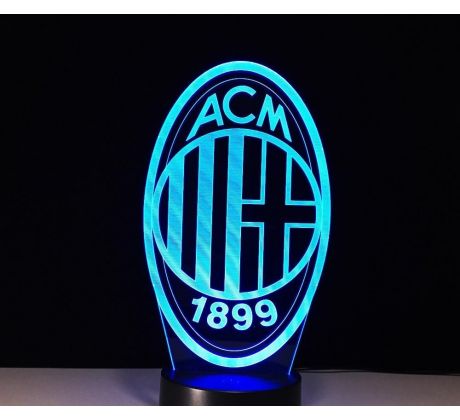 Beling Gyereklámpa, AC Miláno, 7 színű QS190