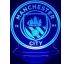 Beling Gyereklámpa, Manchester city, 7 színű QS470