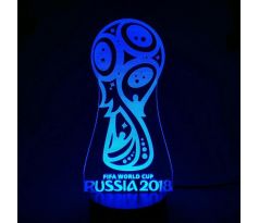 Beling 3D lámpa, Russia word cup 2018, 7 színű S371TTR1