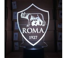 Beling 3D lámpa,AS Roma, 7 színű S3D71VL