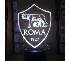 Beling 3D lámpa,AS Roma, 7 színű S3D71VL
