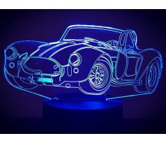 Beling 3D lámpa,AC Cobra , 7 színű DFJWQDFV2HHW