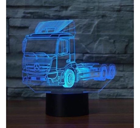 Beling 3D lámpa,Kamion Mercedes, 7 színű DFJE58JsSQ6JW