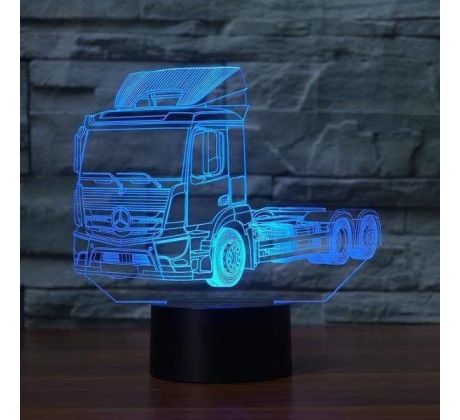 Beling 3D lámpa,Kamion Mercedes, 7 színű DFJE58JsSQ6JW