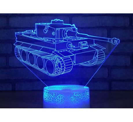 Beling 3D lámpa,Tank Tiger , 7 színű DFJE58D9JJW