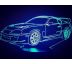 Beling 3D lámpa,Toyota Supra , 7 színű DFJE58JJW587