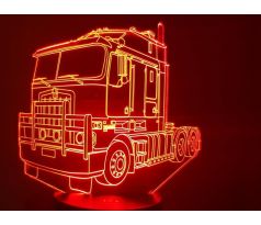 Beling 3D lámpa,Kamion kenworth, 7 színű D58A37DS