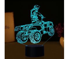 Beling 3D lámpa,Quad ATV , 7 színű DA1PDS13JJCV1D