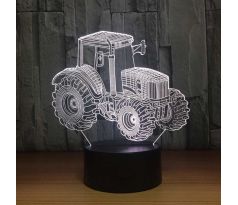Beling 3D lámpa,Traktor 2 , 7 színű WQHRDSTL5