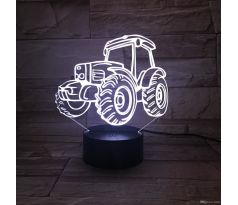 Beling 3D lámpa,Traktor 3 , 7 színű HHSWQSTL5
