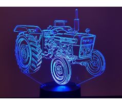 Beling 3D lámpa, Kistraktor ford , 7 színű QQARDSTL5