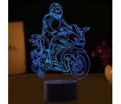 Beling 3D lámpa,Superbike 2 , 7 színű DA1PDS13JJCV1