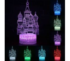 Beling 3D lámpa, Kremlin, 7 színű SS5Q5ST55L
