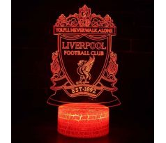 Beling 3D lámpa,  Liverpool labdán, 7 színű S371TTR