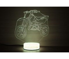 Beling 3D lámpa, Kawasaki  , 7 színű D1W5DS13