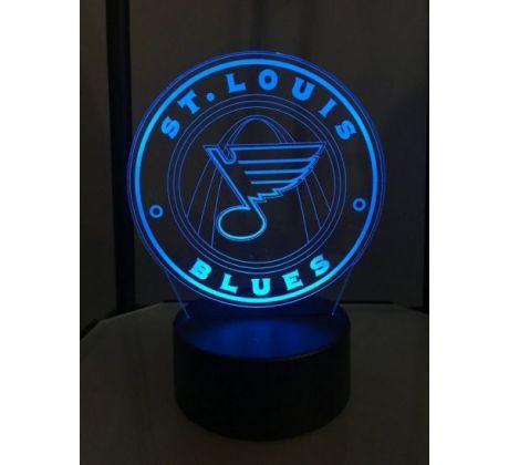 Beling 3D lámpa, St. Louis Blues, 7 színű S16F3842HS